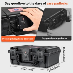 Khc เคสแข็งกันน้ำสำหรับ <span class=keywords><strong>Glock</strong></span> 2ชิ้นพร้อมนิตยสาร4ฉบับ - Product Image 4