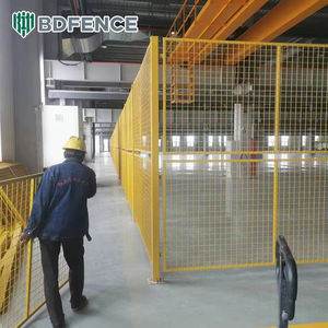 Rete metallica di isolamento del magazzino separazione recinzione in acciaio Guardrail officina rete di isolamento - Product Image 4
