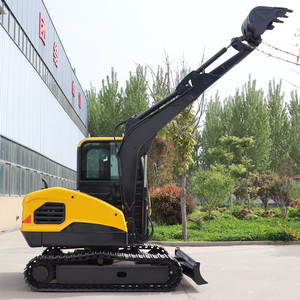 Free Shipping Mini <b>Excavator</b> 4 Ton Farm Used New Crawler Digger Small <b>Excavators</b> 1 2 <b>Machine</b> - Product Image 3