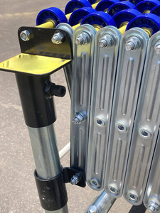 Restoran ve Üretim Tesisi Kullanımı İçin Özelleştirilmiş Yeni Toptan Taşınabilir Yerçekimli Uzatılabilir ve Geri Çekilebilir Esnek Konveyör - Product Image 2