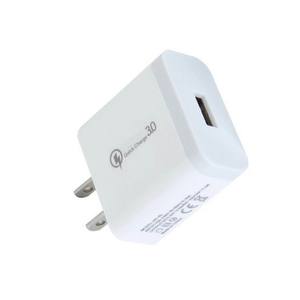 Caricabatterie USB QC3.0, Adattatore di Ricarica Rapida QC 3.0, 3.5A 18W, Caricatore da Muro Portatile con Spina EU/US per <span class=keywords><strong>SAMSUNG</strong></span>, IPHONE, HUAWEI - Product Image 4