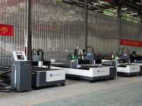 Harga Mesin Pemotong Laser Fiber Logam Stainless Steel Jinan LEEDER CNC 1500w 3000w 6000w 1530