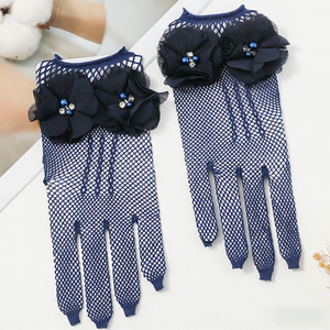 Gants de mariée en résille à fleurs <span class=keywords><strong>pour</strong></span> robe de mariée - Product Image 6