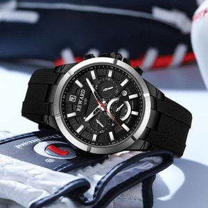 REWARD 831512M Reloj de Pulsera Funcional para Hombre, Reloj de Cuarzo Analógico de Aleación Luminosa, Reloj Deportivo de Lujo a Prueba de Agua para Hombre - Product Image 6