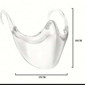 Vente en gros de lunettes de protection faciale demi-cerclées colorées pour hommes et femmes - Product Image 4