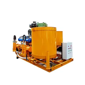 factory price automatic cement grout mixer pump small cement grouting machine Production line