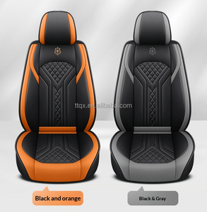 <span class=keywords><strong>Coprisedili</strong></span> <span class=keywords><strong>Auto</strong></span> in Pelle Premium Nero Grigio Set Completo Facili da Pulire Adatti per <span class=keywords><strong>Audi</strong></span> <span class=keywords><strong>A3</strong></span> A4 A6 Q3 Q5 Protezione Sedili <span class=keywords><strong>Auto</strong></span> per Tutte le Stagioni - Product Image 5