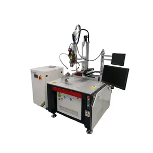 2000w Ccd Camera Fiber Laser Battery Welding Automatic Welder Machine