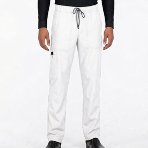 Pantalones Médicos de Pierna Recta con Cintura Ajustable, de Alta Calidad, Sin Costuras, para Uso Hospitalario, Material de Algodón/Poliéster, Detección de Agujas - Product Image 1