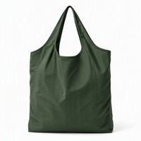 Sac de courses en polyester-coton recyclé Ripstop, motif quadrillé technique, résistant aux déchirures