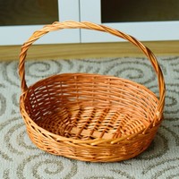 Ensemble de paniers multifonctionnels en saule écologiques, directement de l'usine, pour cadeaux de mariage, rangement et présentation de fruits/fleurs