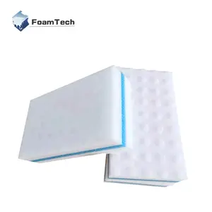 Tùy chỉnh mật độ cao Nén melamine Nano ma thuật làm sạch miếng bọt biển tẩy