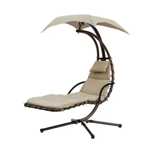 Sillón <span class=keywords><strong>Colgante</strong></span> para Exteriores Dream Bed <span class=keywords><strong>con</strong></span> <span class=keywords><strong>Soporte</strong></span> de Arco y Toldo, Hamaca <span class=keywords><strong>Colgante</strong></span> para Porche, Toldo y Gazebo y Pérgola - Product Image 1