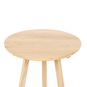 Table d'appoint/de chevet multifonctionnelle moderne en bois massif, faite à la main, de luxe, pour la décoration de la maison, salon, chambre, hôtel, hôtellerie - Product Image 6