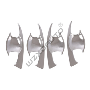 WZXD Cache-moulure décoratif de protection en plastique ABS pour poignée de porte extérieure Rocco 2016 2018 2021 - Product Image 1