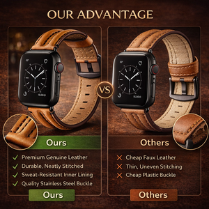 Cinturini di Lusso per Uomo 40mm 41mm 42mm 45mm 49mm per <span class=keywords><strong>Apple</strong></span> <span class=keywords><strong>Watch</strong></span> <span class=keywords><strong>Ultra</strong></span> 8 7 6 5 4 3 2 1, <span class=keywords><strong>Cinturino</strong></span> in <span class=keywords><strong>Pelle</strong></span> per Orologi - Product Image 6