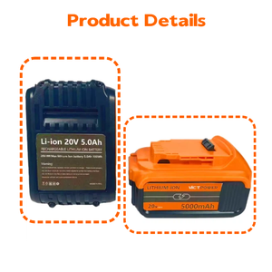 Batería de Repuesto de Litio Victpower de Alta Capacidad de 20 V y 5 Ah para Herramientas Eléctricas Inalámbricas - Product Image 3