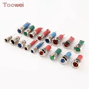 Toowei Factory Direct Ip67 Waterproof Optional Light Colors Optional Sizes Factory Direct 12mm LED Indicator Light For Boats