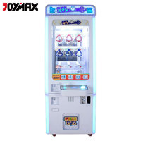 Joymax Toptan Jetonlu Eğlence Merkezi Altın Anahtarlı Oyuncak Makinesi Mini 9 Delikli Anahtar Ustası Pençe Vinç
