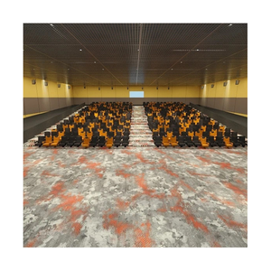 Tapis d'usine étoile mur à mur <span class=keywords><strong>cinéma</strong></span> moderne coloré théâtre tache et résistant au feu coupe Pile Nylon imprimé tapis - Product Image 1