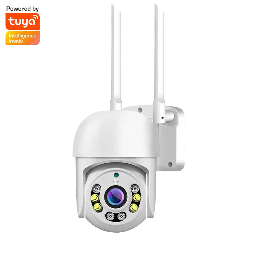 1080P WiFi extérieur PTZ caméra 2MP Audio bidirectionnel sans fil WiFi sécurité PTZ caméra CCTV IP réseau caméra