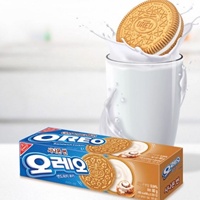 Koreaanse OREO's chocolade sandwichkoekjes leverancier exotische snacks voor groothandel Aziatische snacks verse datum hoge kwaliteit