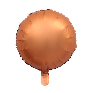 Globos de papel de aluminio metálico de 18 pulgadas Globos redondos de papel de aluminio mate Decoración para fiesta de boda Globos metálicos - Product Image 4