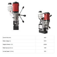 Perceuse magnétique à structure en acier MR-3500 avec affûteuse de forets à livraison rapide