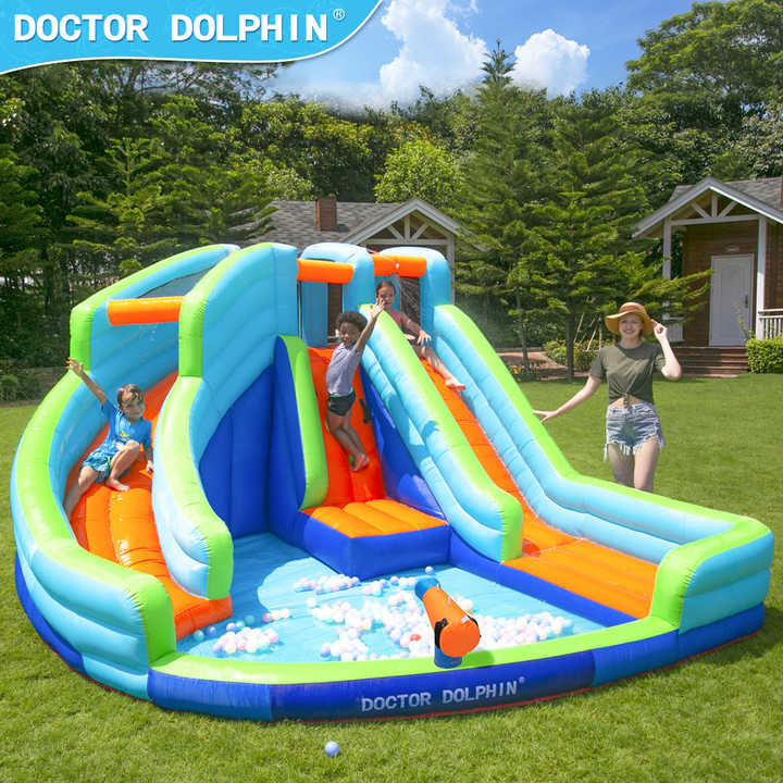 Inflatable Water Park Kahuna Twin Peaks Inflatable Big Kahuna