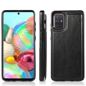 Funda trasera de cuero PU con cierre magnético para Samsung Galaxy A73, A72, <span class=keywords><strong>A71</strong></span>, 5G - Product Image 2