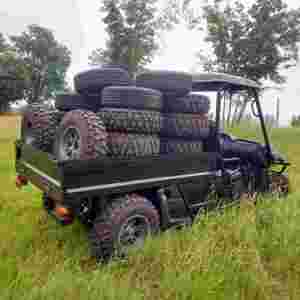 UTV électrique 72V pour la famille, la ferme, le jardin, le ranch, la cour, <span class=keywords><strong>véhicule</strong></span> de transport de marchandises - Product Image 2