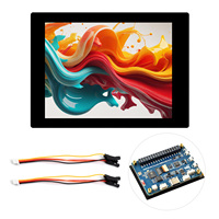Carte de développement Waveshare ESP32-S3-Touch-AMOLED-2.41 avec écran tactile AMOLED de 2,41 pouces 600*450, processeur LX7 32 bits double cœur et accéléromètre intégré
