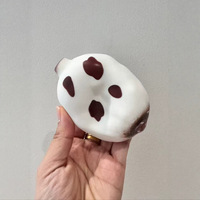 Mini-ballon anti-stress en forme de banane, motif lait, fait main, à rebond lent, jouet sensoriel à presser, boîte mystère, vente en gros