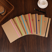 Carnet de notes écologique en papier recyclé format A5, réutilisable, avec logo personnalisé, style professionnel, cadeau promotionnel, impression offset