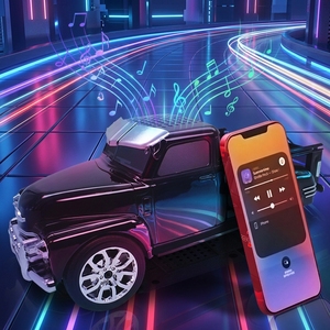 Altavoz Inalámbrico con Luz LED y USB, Modelo para Auto, en Oferta - Product Image 2