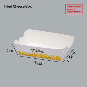 Boîte <span class=keywords><strong>de</strong></span> transport rectangulaire jetable en carton <span class=keywords><strong>blanc</strong></span> <span class=keywords><strong>de</strong></span> qualité alimentaire <span class=keywords><strong>pour</strong></span> nuggets <span class=keywords><strong>de</strong></span> poulet, <span class=keywords><strong>frites</strong></span>, ailes <span class=keywords><strong>de</strong></span> barbecue, fruits - Product Image 4