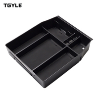 Boîte de rangement pour accoudoir de console centrale Ford Raptor F150 15-21, modification en matériau ABS, porte-gobelet