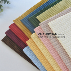 Vải Waffle cotton chất lượng cao, nhuộm sợi, 100% cotton, bán buôn, có sẵn trong kho - Product Image 4