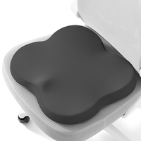 Coussin de siège en mousse à mémoire de forme pour chaise de bureau et voiture, à pétales parallèles, pour une posture saine et le soulagement de la douleur au coccyx
