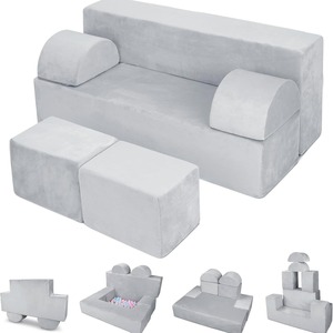 Children's <b>Sofa</b> Set Multi Functional Segmented Cushion High Density Sponge Educational Building Blocks For <b>Kids</b> 0-10 Years Old - Product Image 2