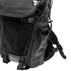 Sac à dos tactique multifonctionnel à rabat ouvert pour armes à feu, compatible Molle, pour protection discrète et portable en extérieur, en tissu Oxford - Product Image 6
