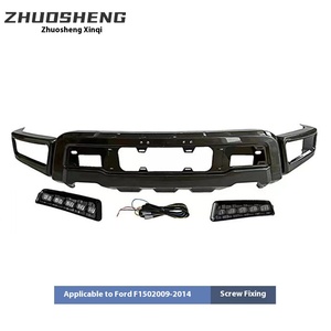 ชุดแต่งกันชนหน้า F150 รุ่น 09-14 พร้อมไฟ LED และกันชนหลัง สภาพใหม่ ยี่ห้อ Zhuosheng Xinqi ใช้ได้กับรถทั่วไป แบบยึดด้วยสกรู - Product Image 2
