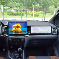 Écran ZWNAV 13,1"+12,3" pour Ford Ranger 2016-2022 Android 15 Carplay DSP GPS Autoradio Stéréo Lecteur 4G WiFi 360 OEM