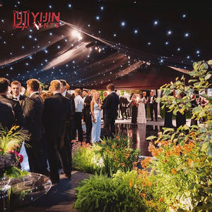 Tentes de réception et chapiteaux en PVC blanc pour grands événements, extérieur, mariage, fête, dimensions variées : 15x30m, 20x30m, 20x50m, 30x50m, 40x100m - Product Image 1