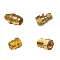 Buse en laiton usinée par CNC de précision Jet brûleur à gaz fil d'acier inoxydable Type EDM