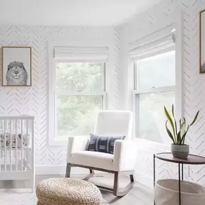 Fabrik Großhandel UPVC PVC Single Double Hung Hurricane Impact Windows Schall dichtes Glasfenster für Haus Big Size Made in China - Product Image 3