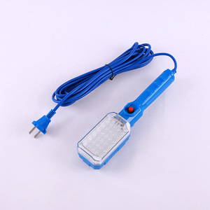 ไฟ LED พกพาแบบมือถือ 30 ดวง สีฟ้าลายเส้น 220V ปลั๊กไฟ AC สำหรับซ่อมรถยนต์ - Product Image 3