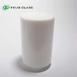 Cúpula de Vidrio Fundido OEM, Tamaño Personalizado, Color Blanco Ópalo, para Lámpara LED con Protección Ocular, Regulable, para Lámparas de Araña y Colgantes - Product Image 2