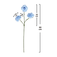 Fleur de fête à la maison réaliste pas cher décorations de mariage en vrac artificielles pour la réception fleur de rose artificielle