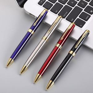 Black Silver Red Parker Luxury Logo Metal Office & School <b>Gift</b> Ballpoint <b>Pen</b> - Product Image 2